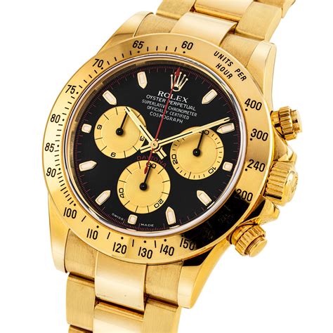 rolex cronografo oro|Rolex Daytona 116528 .